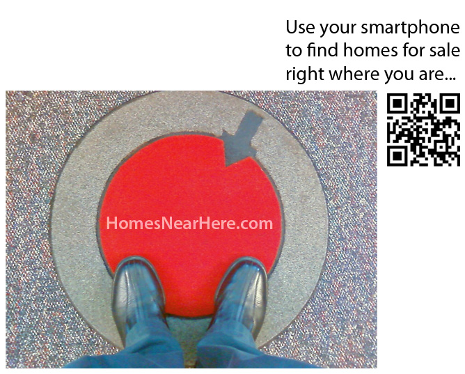 use your smarthpone iphone gps android blackberry to find MLS listings close to you